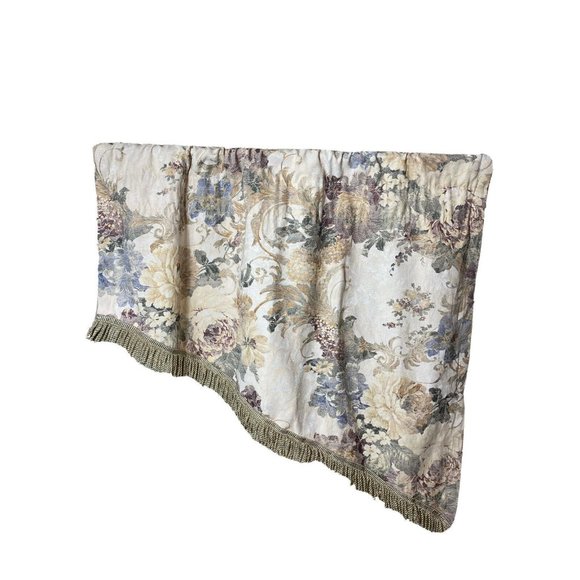 Vintage Discontinued JCPenney Window Treatments Valances Set Floral Pattern Rare - Picture 5 of 8